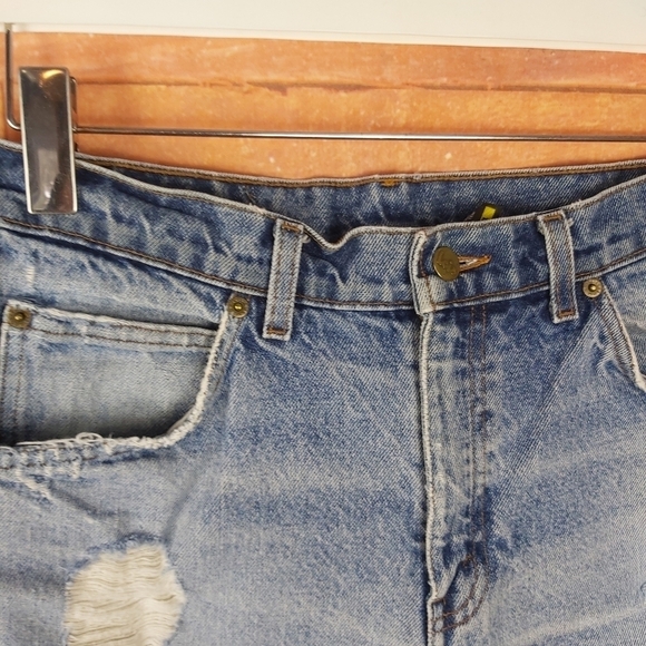 𝅺📣2/40$📣 LOIS distress vintage bermuda shorts men's size 34 Made in Canada - Picture 3 of 8